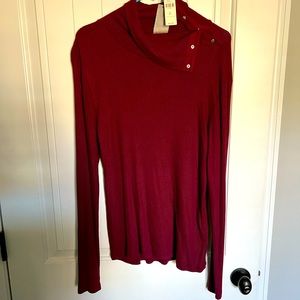 Red Anthropologie Sweater
